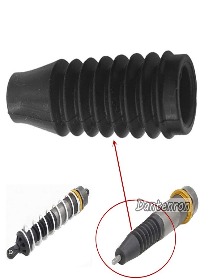Dantenron 4Pcs 1:8 RC Absorber Rubber Cover Shock Damper Absorption Cover Dust-Proof Boot for 1/8 RC Off-Road Monster Short-Course Truck Kyosho TRX4 Hobao HPI HSP Upgrade Parts (46mm) - Image 4